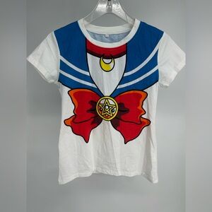 Girls Cosplay Anime Shirt Sailor Moon